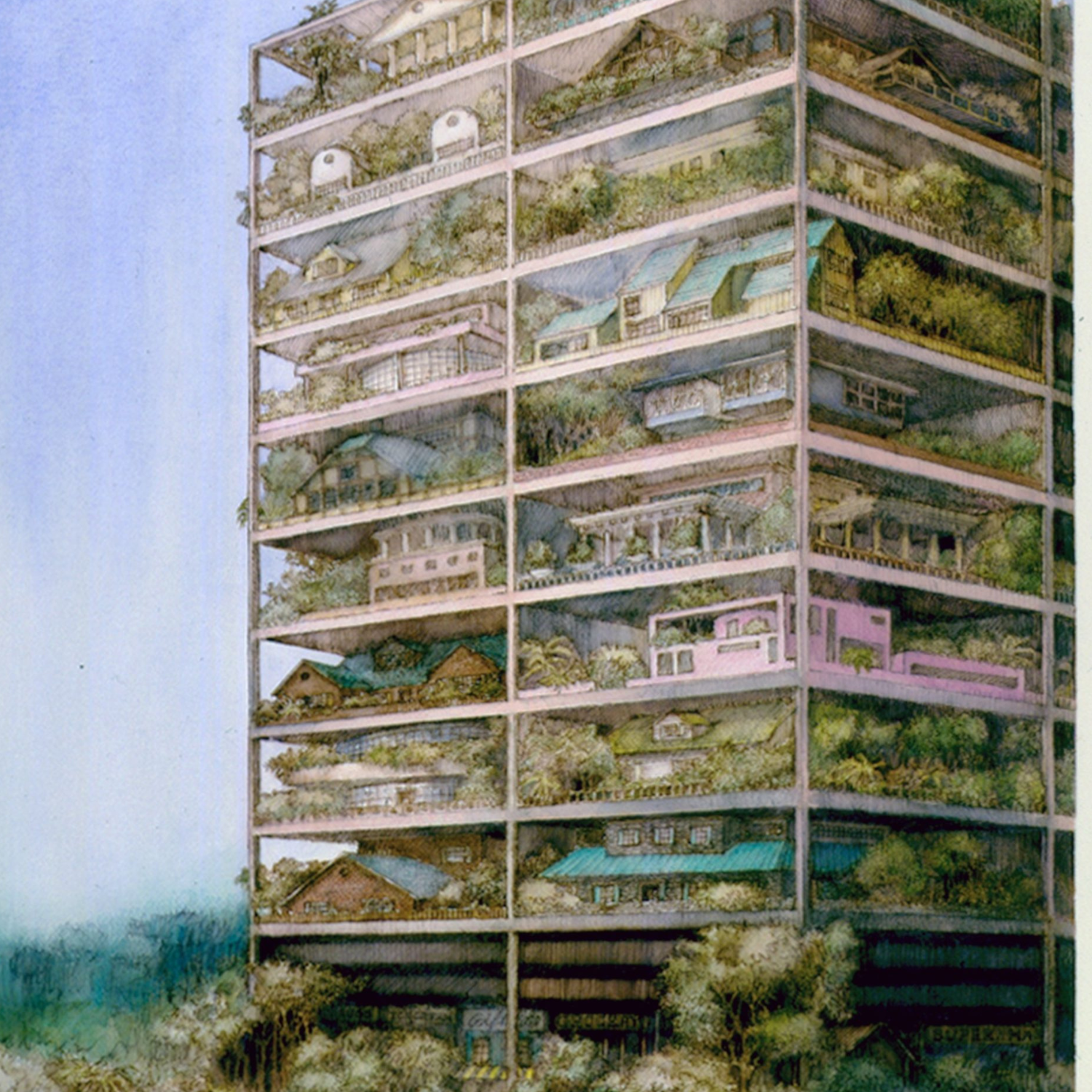 High Rise of Homes Courtesy of SITE