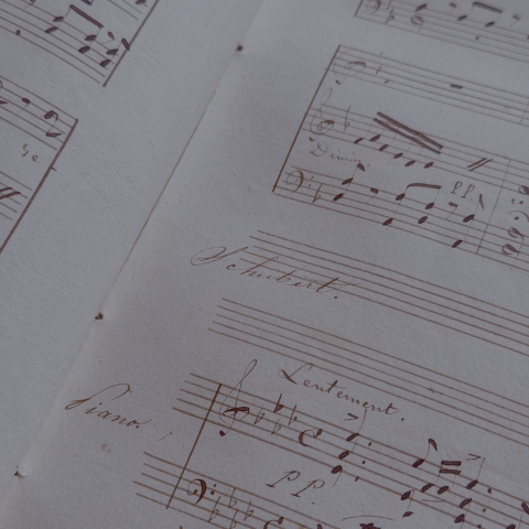 Pages from a music book